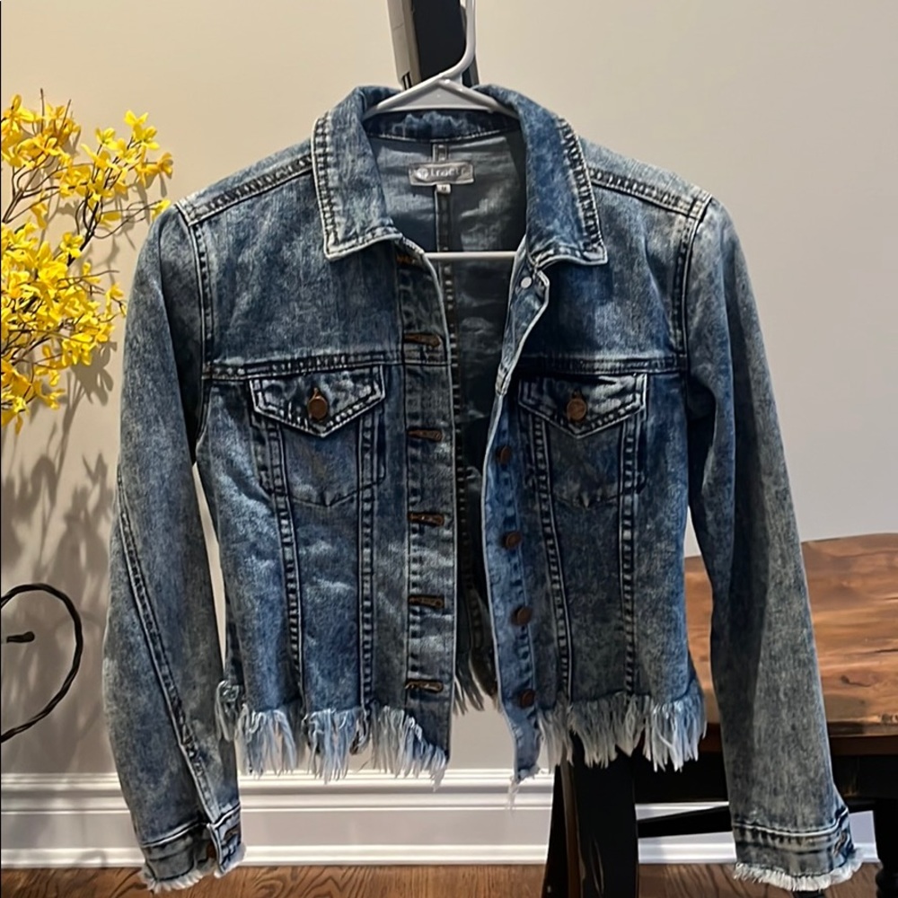 Tractr Girl’s Jean jacket youth medium